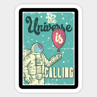 The universe is calling 😎 Sticker